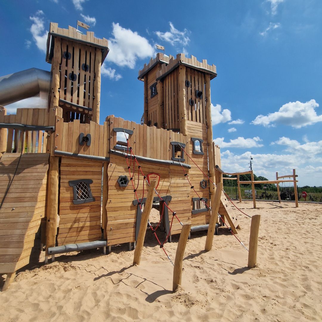 Image of the castle at the Fun Arium